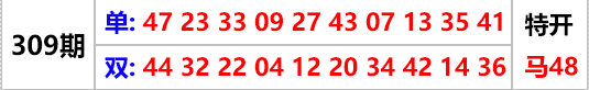 大赢家→「单双各10码」期期公开309.png